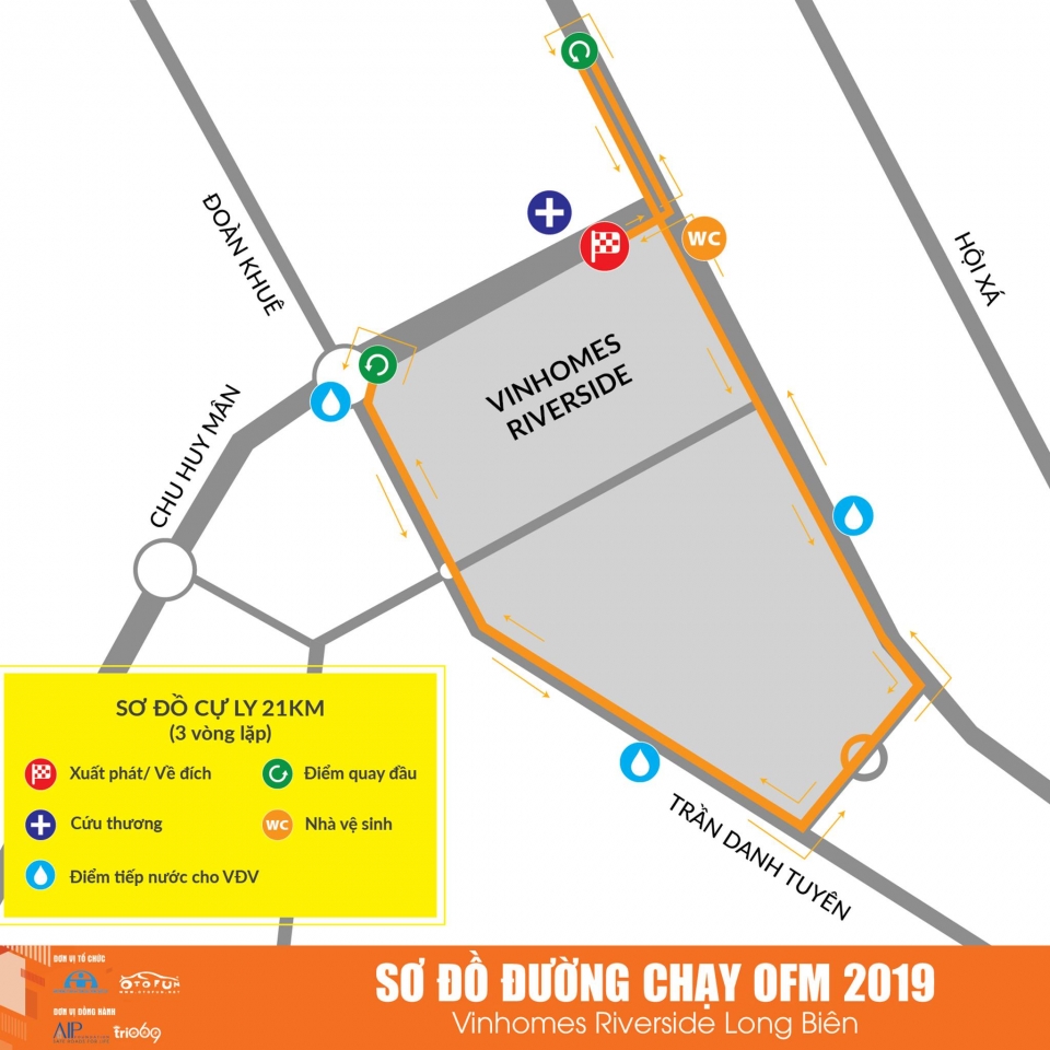 Cập nhật cung đường chạy tại Otofun Marathon 2019 cap nhat cung duong chay tai otofun marathon 2019