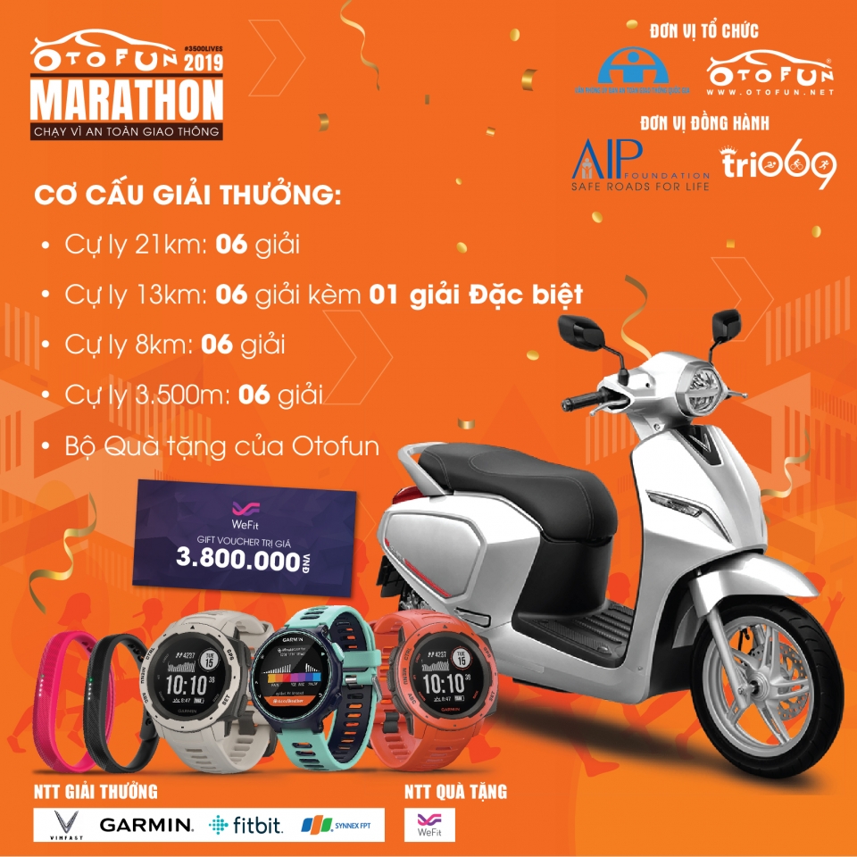 otofun marathon 2019 lam the nao de giat giai vinfast klara gia 30 trieu