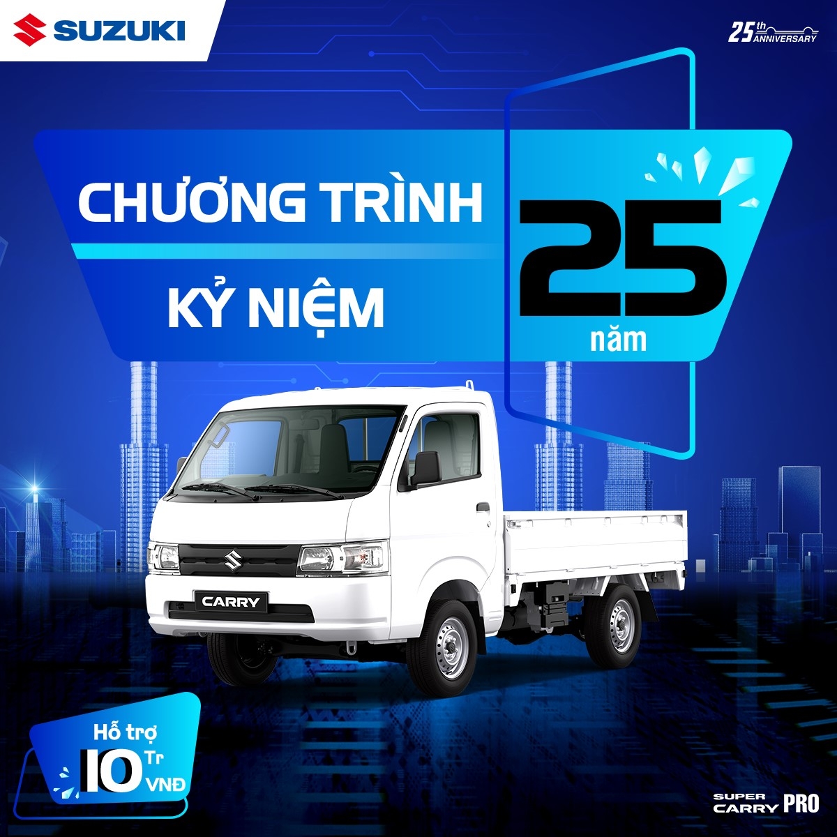 Suzuki Việt Nam kỷ niệm 25 năm gắn kết với khách hàng bằng quà tặng đặc biệt suzuki vie t nam tang qua ho tro thue phi cho khach hang nhan dip ky nie m 25 nam thanh lap