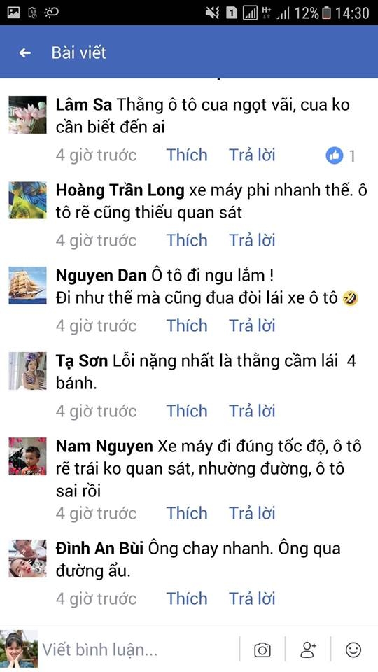 o to dot ngot sang duong hat tung xe may di nguoc chieu o yen bai