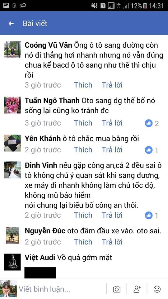 o to dot ngot sang duong hat tung xe may di nguoc chieu o yen bai