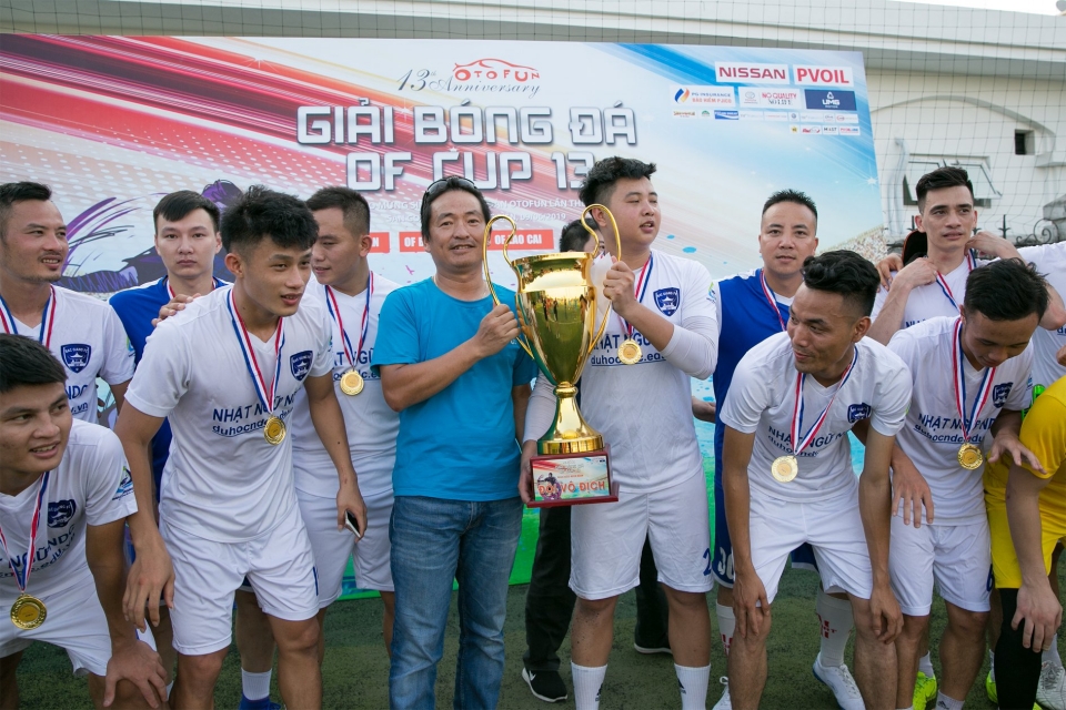 Otofun Bắc Giang giành giải vô địch tại OF Cup 2019 otofun bac giang gianh giai vo dich tai of cup 2019