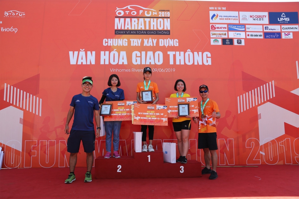 Otofun Marathon 2019 vinh danh các nhà vô địch otofun marathon 2019 vinh danh cac nha vo dich