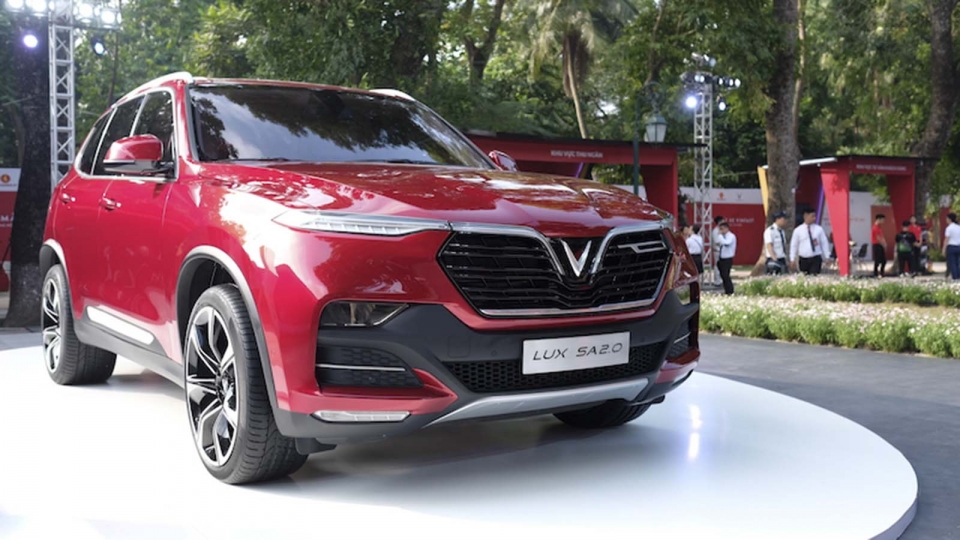 vinfast co mat du bao khuay dao trien lam vietnam autoexpo 2019