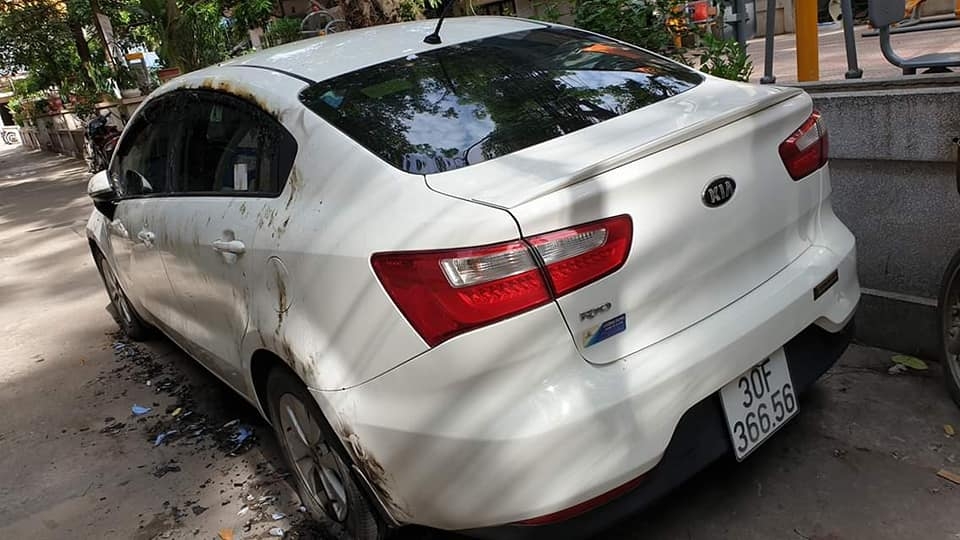 kia rio chay o khu tap the kim lien chu xe bao cong an de hoan thien ho so bao hiem