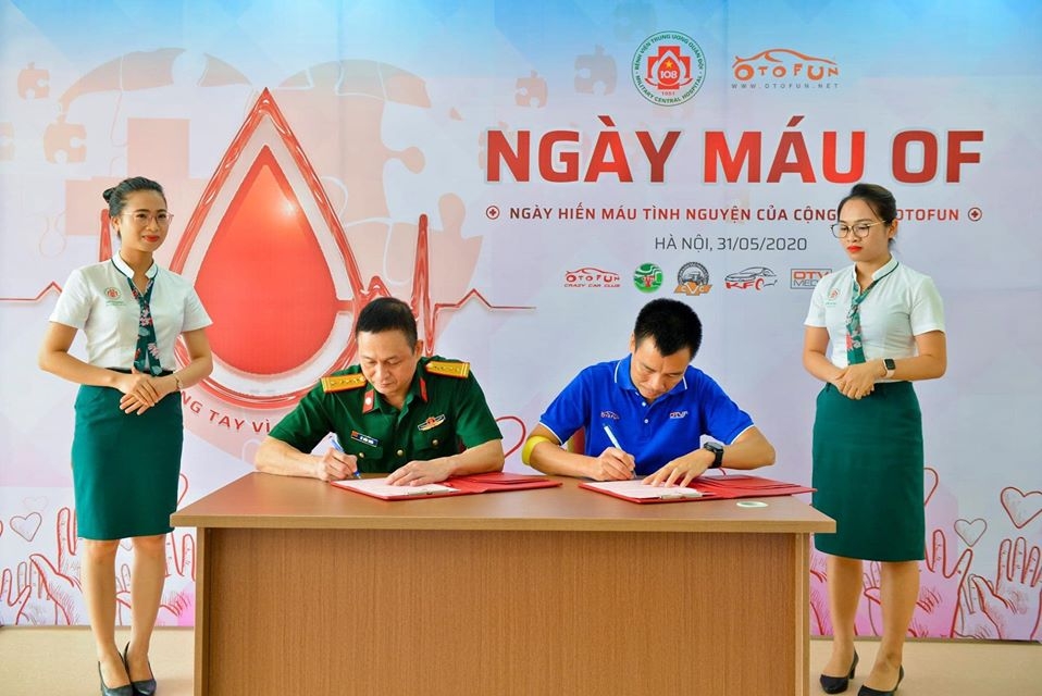 Hàng trăm Ofer hưởng ứng "Ngày máu OF" nhung cam xuc con dong lai trong ngay mau of