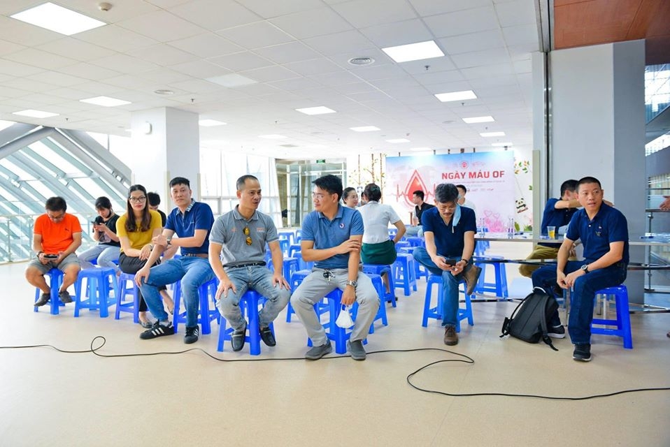 Hàng trăm Ofer hưởng ứng "Ngày máu OF" nhung cam xuc con dong lai trong ngay mau of
