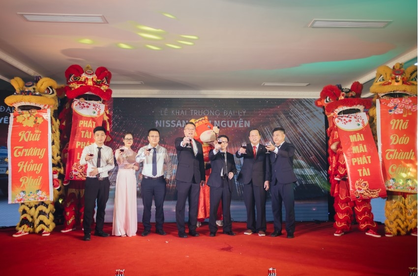 Nissan Thái Nguyên chính thức khai trương - Nissan Việt Nam nâng tổng số Đại lý toàn quốc lên 27 Đại lý nissan thai nguyen khai truong nang he thong nissan toan quoc len 27 dai ly