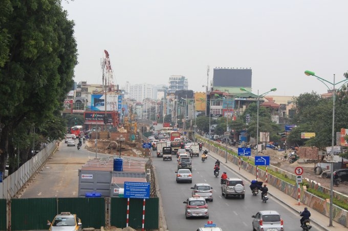 Hà Nội: Gia hạn phân luồng giao thông phục vụ xây cầu vượt An Dương - Thanh Niên ha noi gia han phan luong giao thong phuc vu xay cau vuot nut giao an duong thanh nien