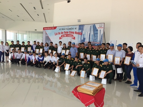 honda viet nam day manh dao tao lai xe an toan