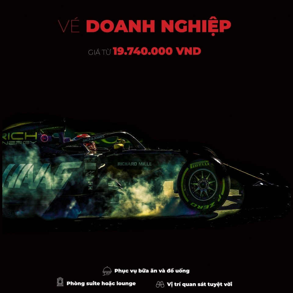 Giá vé F1 Việt Nam GrandPrix cao nhất tương đương 1 chiếc Honda SH gia ve f1 viet nam grandprix cao nhat tuong duong 1 chiec honda sh