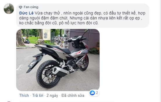thanh vien otofun khen che honda winner x