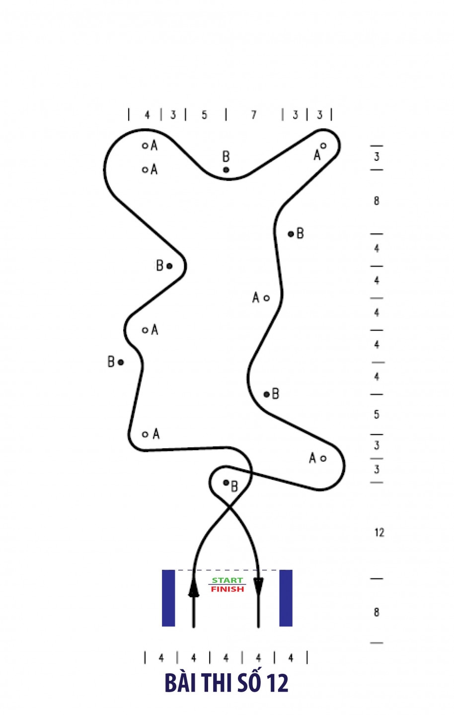 sa hinh mau danh cho vdv luyen tap truoc giai tc motor gymkhana championship by otofun