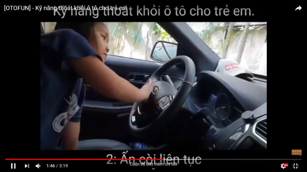 6 ky nang co ban giup tre thoat hiem khi mac ket trong mot chiec o to bi khoa kin