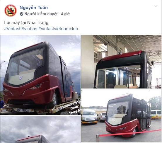 Xe bus điện VinFast bất ngờ xuất hiện ở Nha Trang xe bus dien vinfast bat ngo xuat hien o nha trang