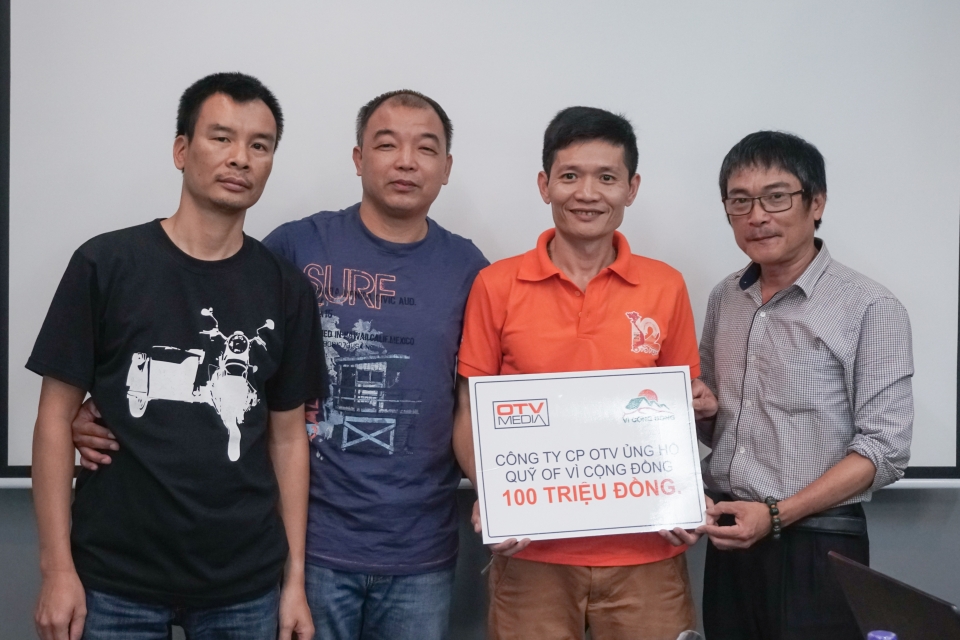 otv tang 100 trieu do ng cho quy of vi cong dong