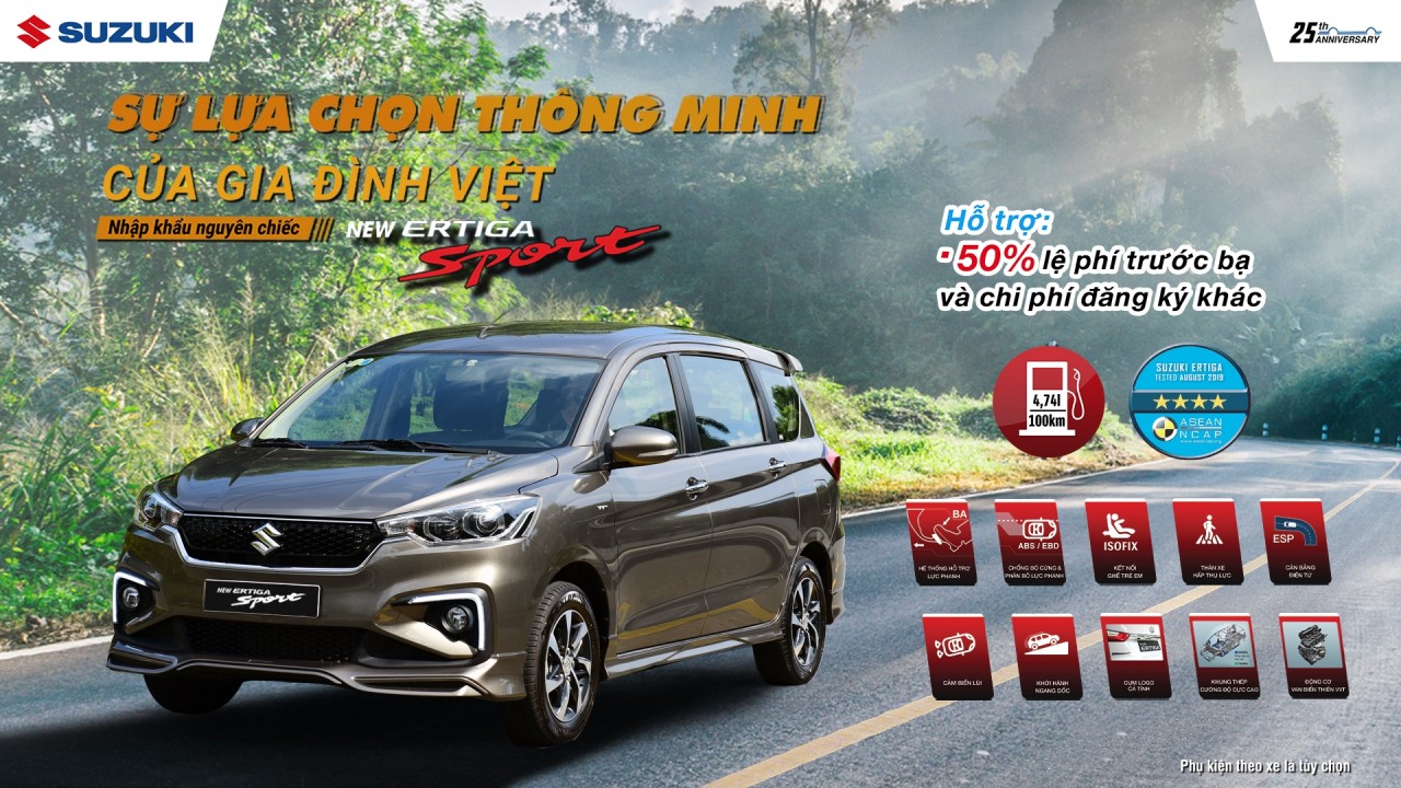 Suzuki Ertiga Sport, bài toán kinh tế cho trải nghiệm trọn vẹn suzuki ertiga sport bai toan kinh te cho trai nghiem tron ven