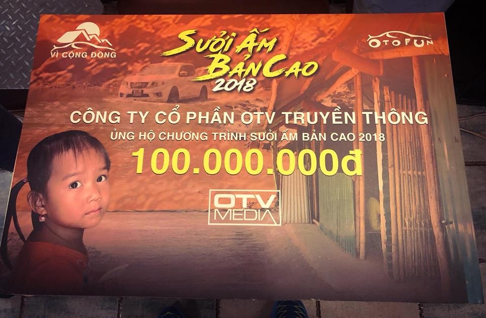 thanh vien otofun gop 200 trieu dong trong le phat dong suoi am ban cao 2018