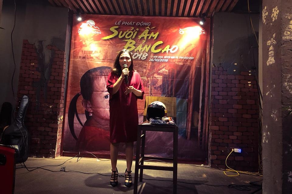 thanh vien otofun gop 200 trieu dong trong le phat dong suoi am ban cao 2018