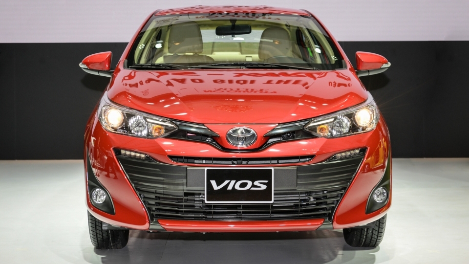 Toyota Vios tiếp tục là xe bán chạy nhất thị trường trong tháng 10/2018