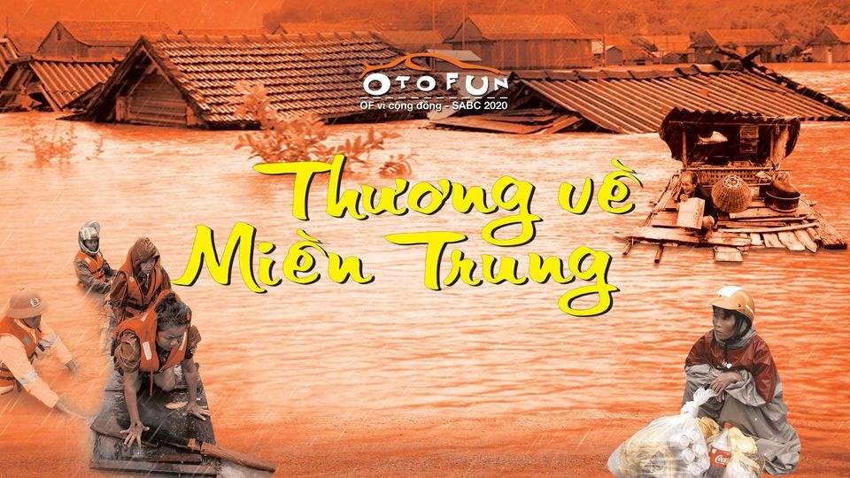 Hàng ngàn Ofer "Chung tay - chia sẻ cùng miền Trung ruột thịt" hang ngan ofer chung tay chia se cung mien trung ruot thit