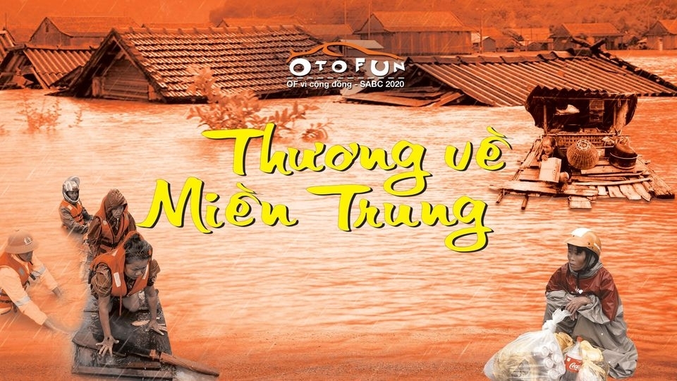 Hàng ngàn Ofer "Chung tay - chia sẻ cùng miền Trung ruột thịt"