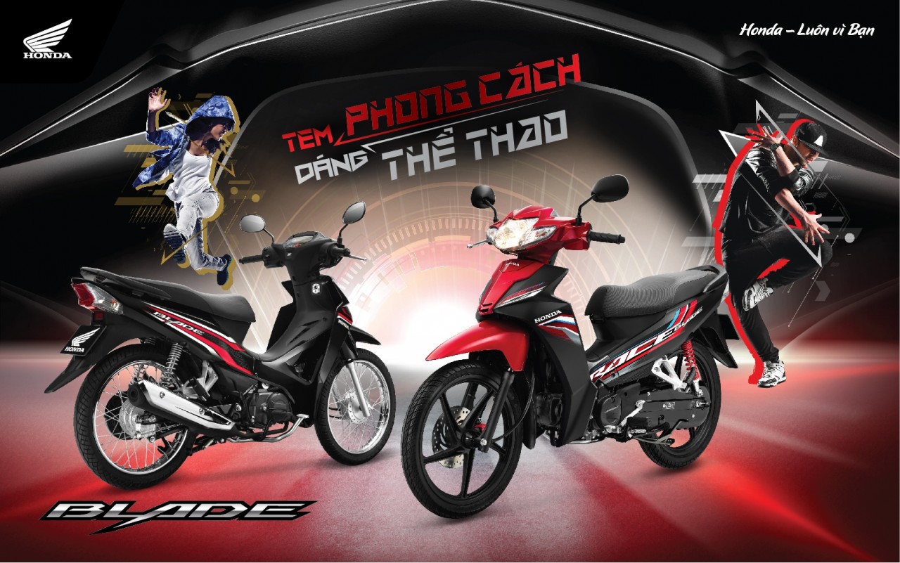 Honda Blade phiên bản mới chính thức ra mắt, giá khởi điểm 18,8 triệu đồng