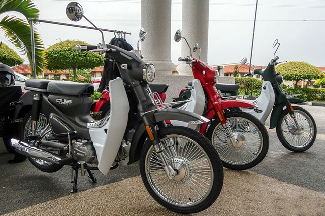 cub classic ngoai hinh giong het gia re bang 13 honda super cub