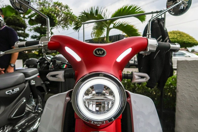 cub classic ngoai hinh giong het gia re bang 13 honda super cub
