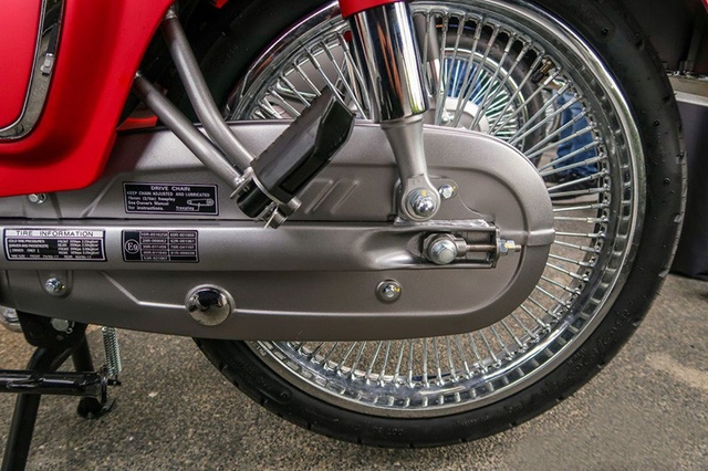 cub classic ngoai hinh giong het gia re bang 13 honda super cub
