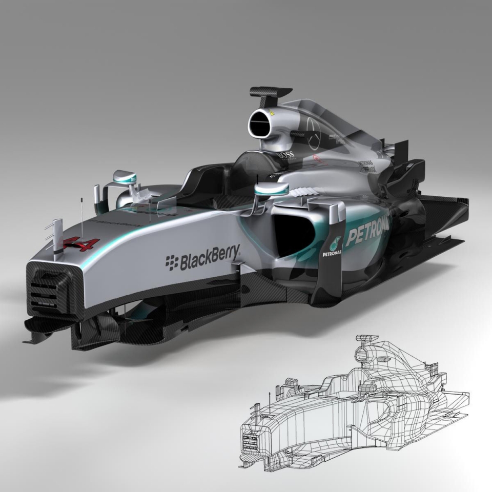 Khám phá cấu tạo xe đua F1 2018 kham pha cau tao xe dua f1 2018