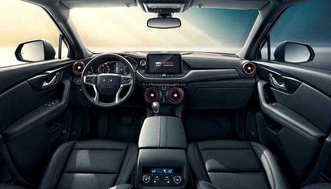 Ấn tượng khoang nội thất Chevrolet Blazer 2021 mới tiết lộ gần đây an tuong khoang noi that chevrolet blazer 2021 moi tiet lo gan day