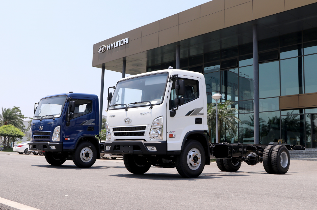 Hyundai Mighty EX8 GT chính thức ra mắt tại Việt Nam hyundai mighty ex8 gt chinh thuc ra mat tai viet nam
