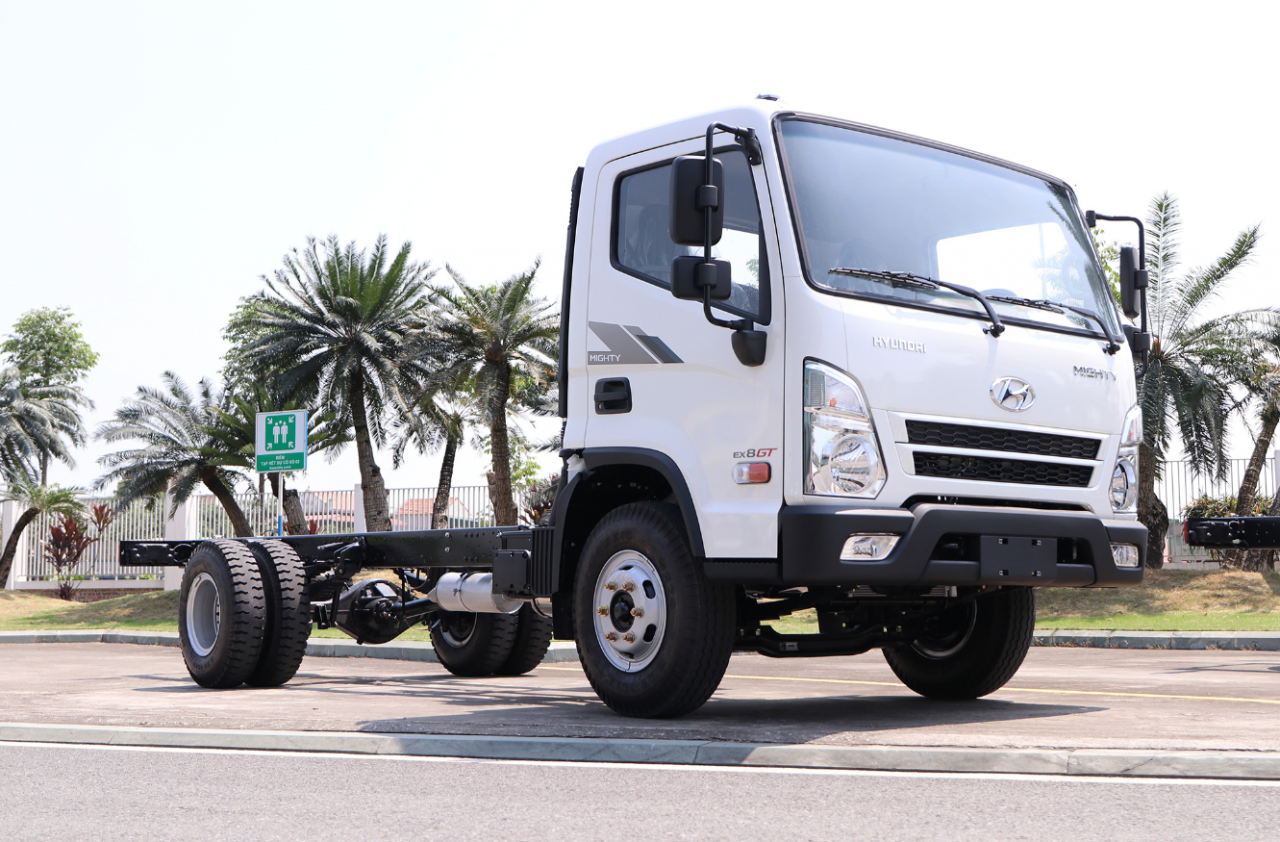Hyundai Mighty EX8 GT chính thức ra mắt tại Việt Nam hyundai mighty ex8 gt chinh thuc ra mat tai viet nam