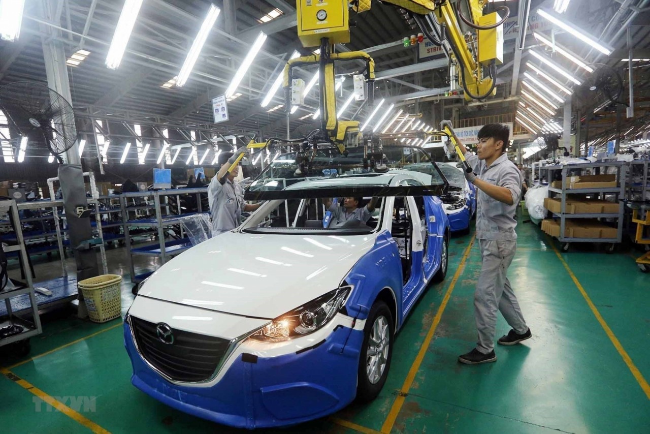 Từ 10/7, nhiều linh kiện lắp ráp ô tô được hưởng thuế nhập khẩu 0% tu 107 nhieu linh kien lap rap o to duoc huong thue nhap khau 0