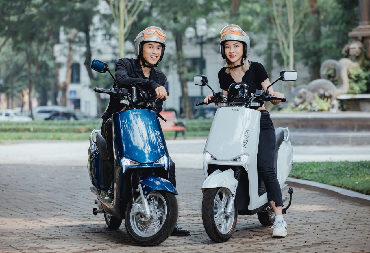 Xe máy điện Yadea BuyE mới: tối giản và hiện đại xe may dien yadea buye moi toi gian va hien dai