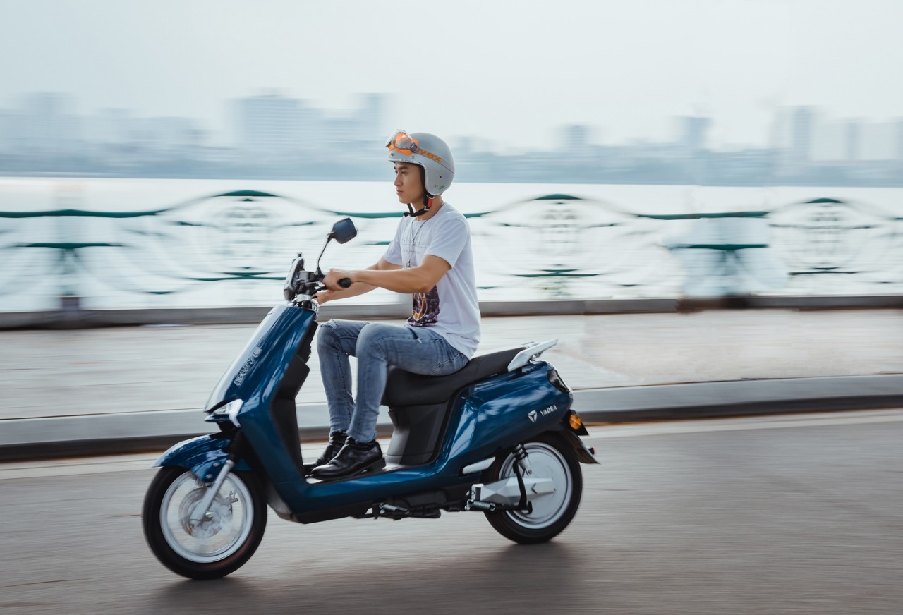 Xe máy điện Yadea BuyE mới: tối giản và hiện đại xe may dien yadea buye moi toi gian va hien dai