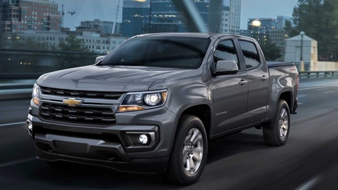 Ngoại thất Chevrolet Colorado 2021 mới