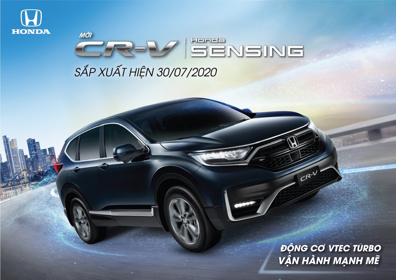 Honda CR-V 2020 sẽ được ra mắt vào cuối tháng 7