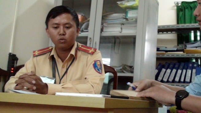 Cảnh sát bị tướng về hưu lăng mạ: "Tôi đã rất bình tĩnh"