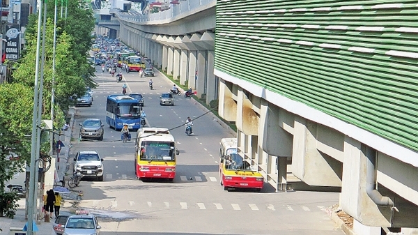Kết nối xe buýt tất cả ga đường sắt trên cao