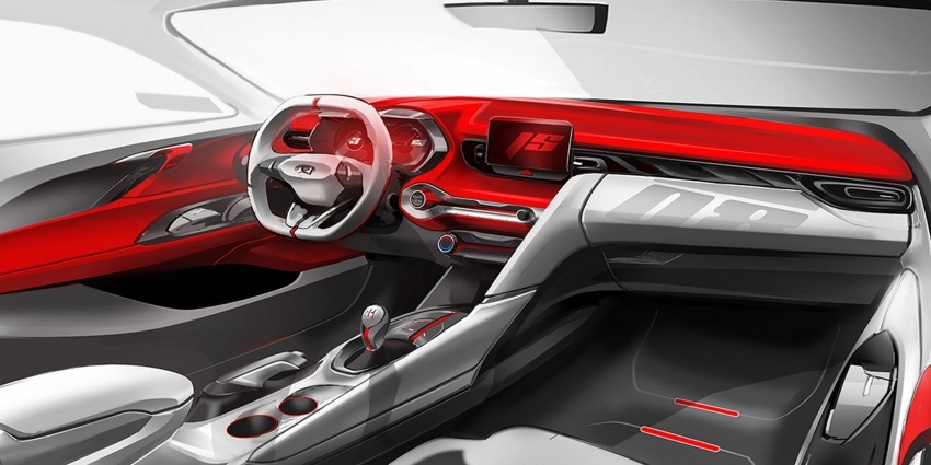 Hyundai Veloster 2018 sở hữu nội thất lột xác hoàn toàn so với thế hệ cũ hyundai veloster 2018 so huu noi that lot xac hoan toan so voi the he cu