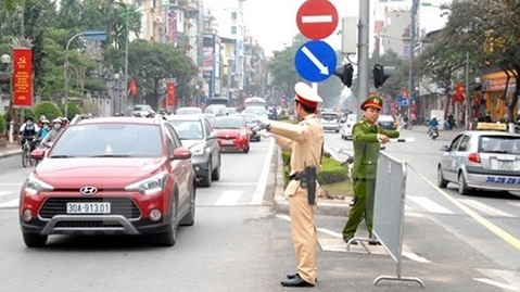 Hà Nội: Phân luồng giao thông phục vụ APPF-26