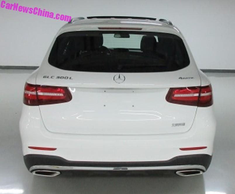 mercedes benz glc l voi truc co so keo dai sap duoc ban tai trung quoc