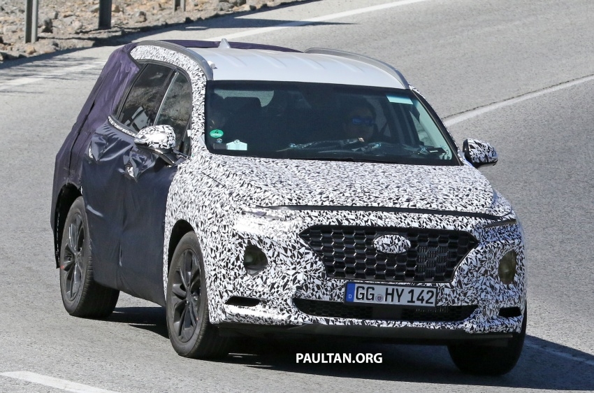 Hyundai hé lộ hình ảnh Santa Fe hoàn toàn mới hyundai he lo hinh anh santa fe hoan toan moi