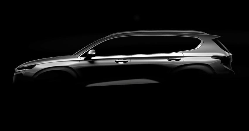 Hyundai hé lộ hình ảnh Santa Fe hoàn toàn mới hyundai he lo hinh anh santa fe hoan toan moi