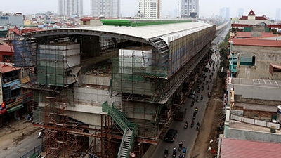 Đường sắt Cát Linh - Hà Đông chạy thử vào tháng 10