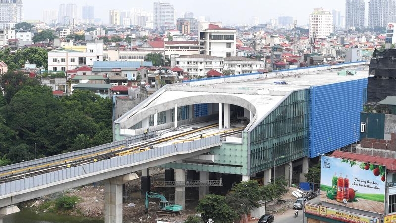 Hụt hơi tiến độ đường sắt đô thị Cát Linh - Hà Đông