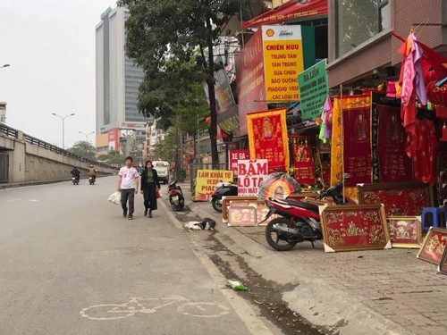 Hà Nội sẽ lắp camera dẹp "loạn" vỉa hè ha noi se lap camera dep loan via he