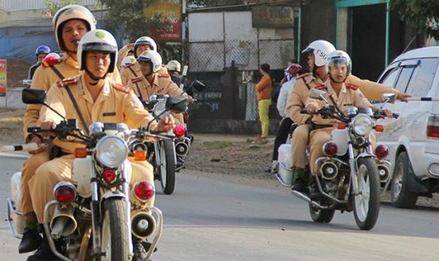 Từ 16/4, cảnh sát cả nước bắt đầu cao điểm xử phạt vi phạm giao thông tu 164 canh sat ca nuoc bat dau cao diem xu phat vi pham giao thong